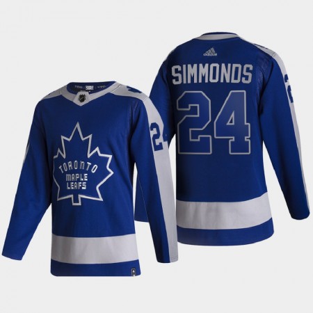Toronto Maple Leafs Trikot Wayne Simmonds 24 2020-21 Reverse Retro Authentic - Herren
